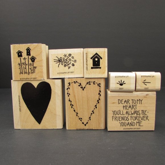 Stampin Up Dear to my Heart Set of 8 Friendship